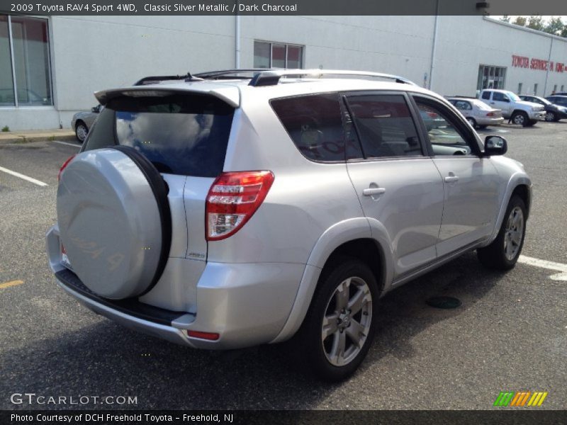 Classic Silver Metallic / Dark Charcoal 2009 Toyota RAV4 Sport 4WD