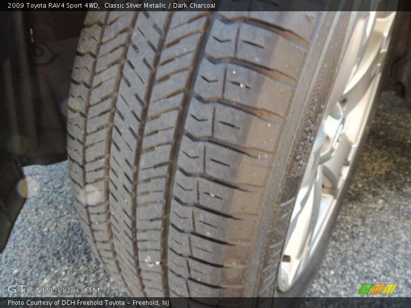 Classic Silver Metallic / Dark Charcoal 2009 Toyota RAV4 Sport 4WD