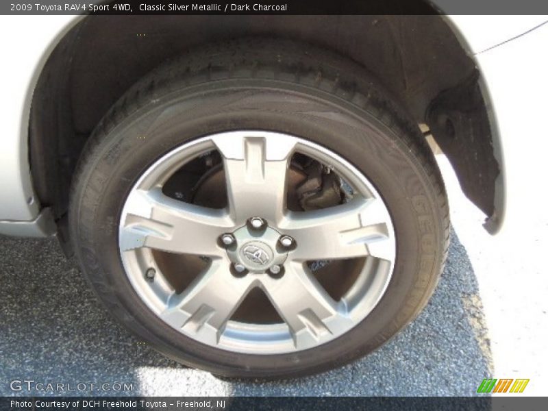 Classic Silver Metallic / Dark Charcoal 2009 Toyota RAV4 Sport 4WD