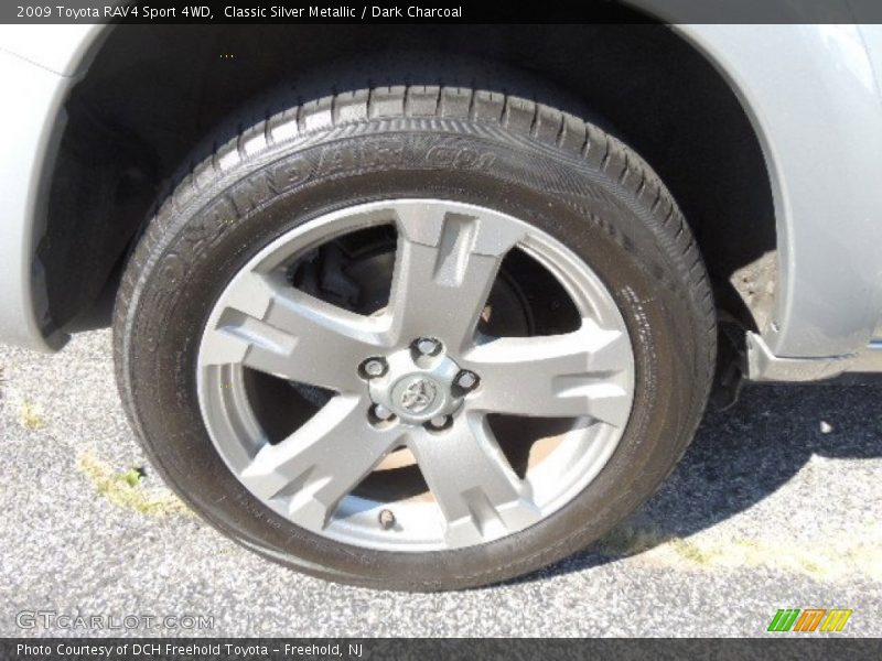 Classic Silver Metallic / Dark Charcoal 2009 Toyota RAV4 Sport 4WD
