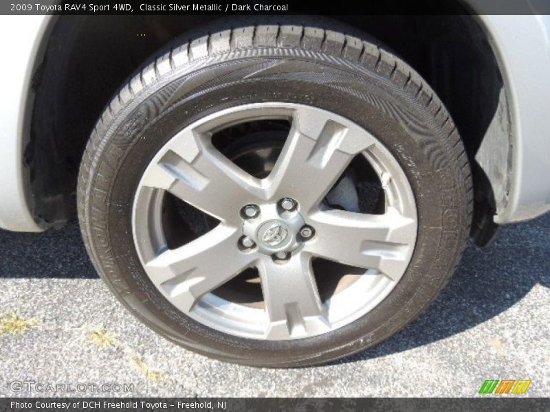 Classic Silver Metallic / Dark Charcoal 2009 Toyota RAV4 Sport 4WD