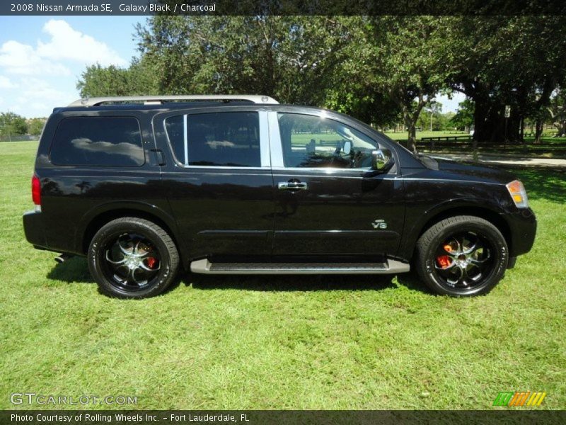 Galaxy Black / Charcoal 2008 Nissan Armada SE