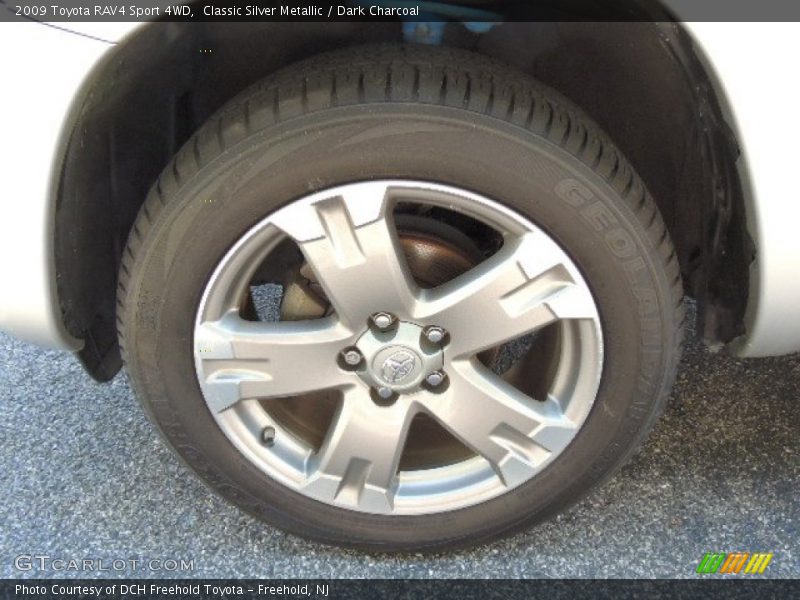 Classic Silver Metallic / Dark Charcoal 2009 Toyota RAV4 Sport 4WD