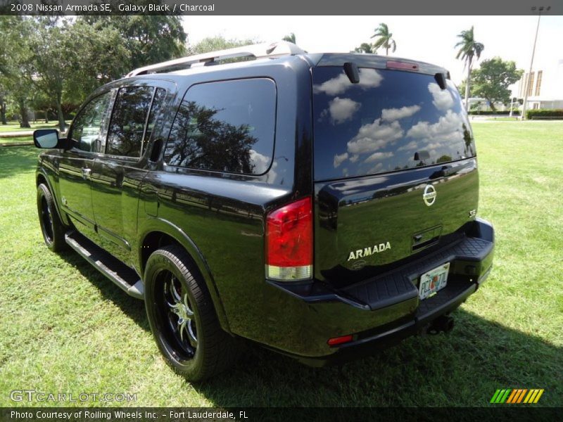 Galaxy Black / Charcoal 2008 Nissan Armada SE