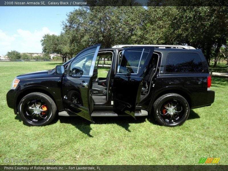 Galaxy Black / Charcoal 2008 Nissan Armada SE