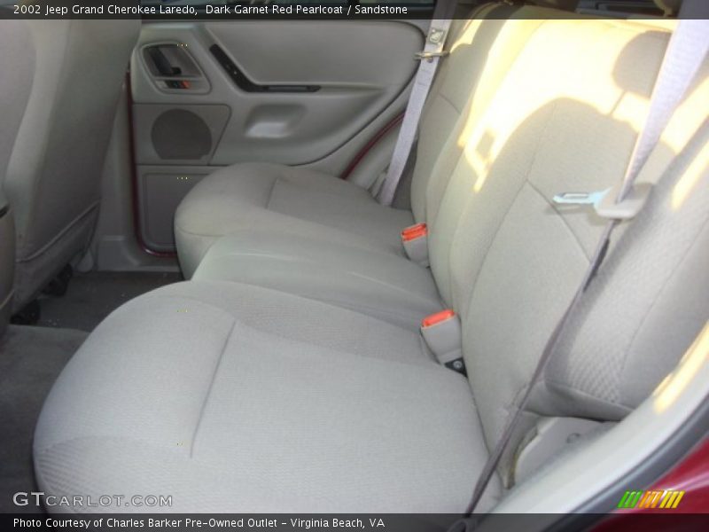 Dark Garnet Red Pearlcoat / Sandstone 2002 Jeep Grand Cherokee Laredo
