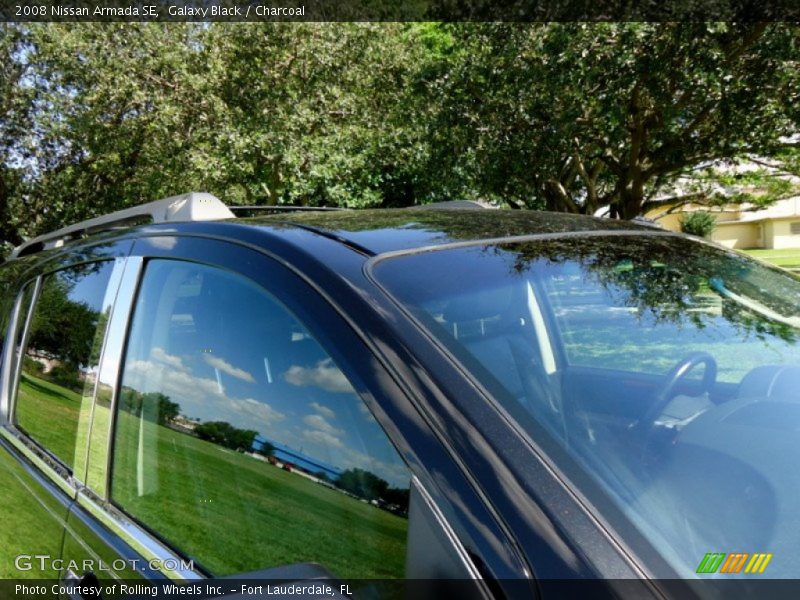 Galaxy Black / Charcoal 2008 Nissan Armada SE