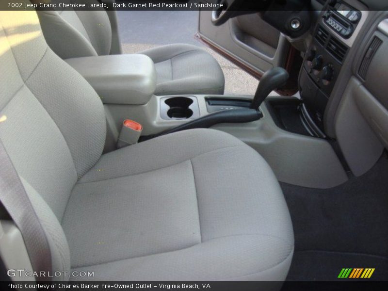 Dark Garnet Red Pearlcoat / Sandstone 2002 Jeep Grand Cherokee Laredo