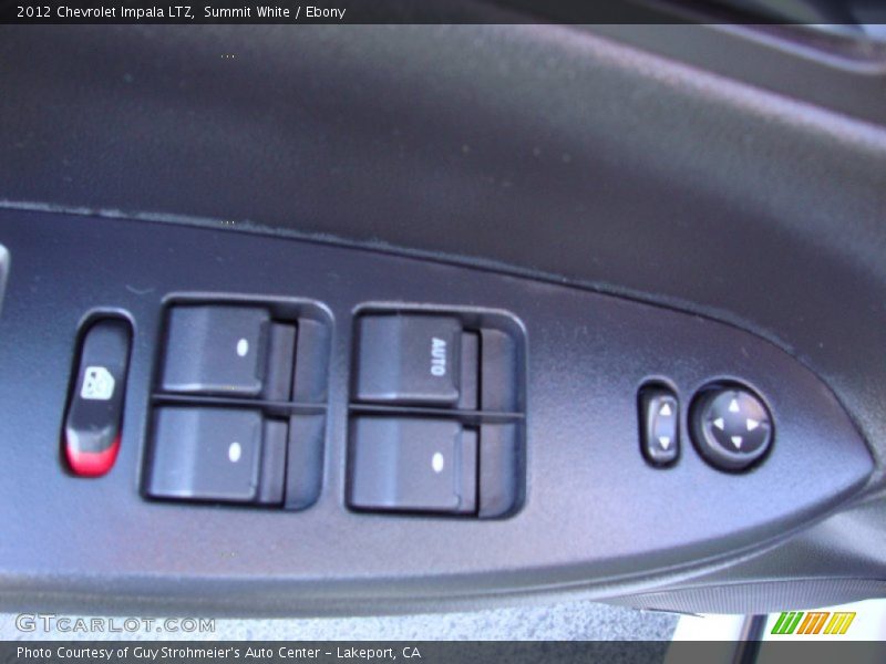 Summit White / Ebony 2012 Chevrolet Impala LTZ
