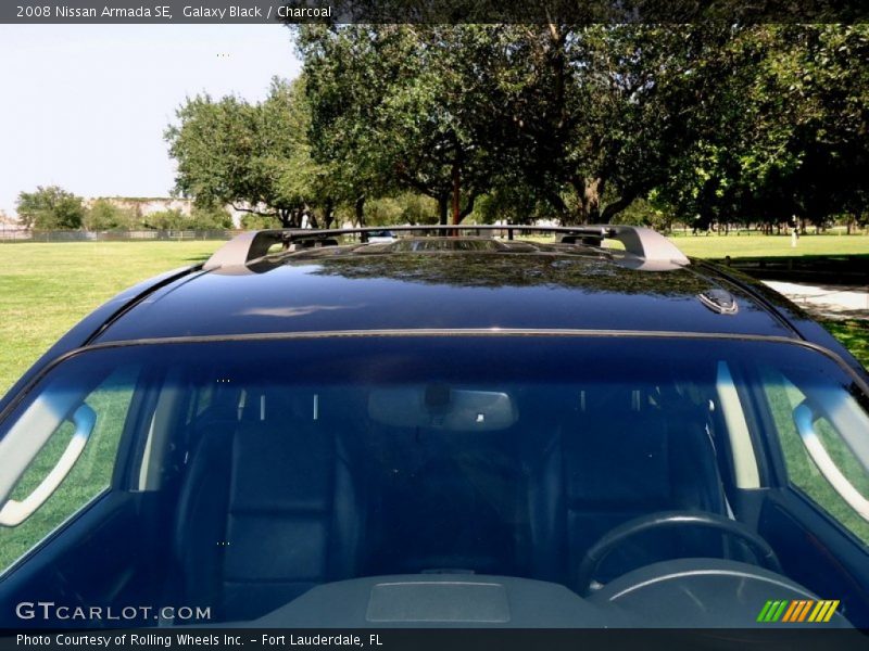 Galaxy Black / Charcoal 2008 Nissan Armada SE