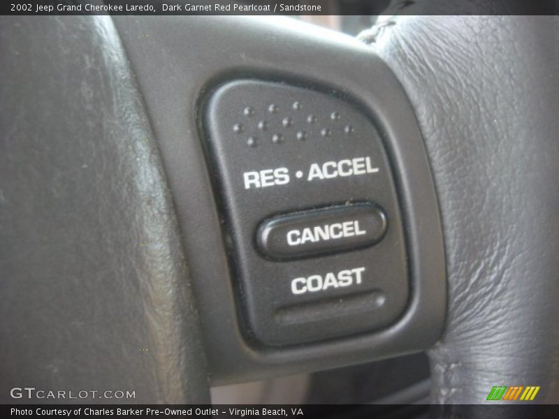 Dark Garnet Red Pearlcoat / Sandstone 2002 Jeep Grand Cherokee Laredo