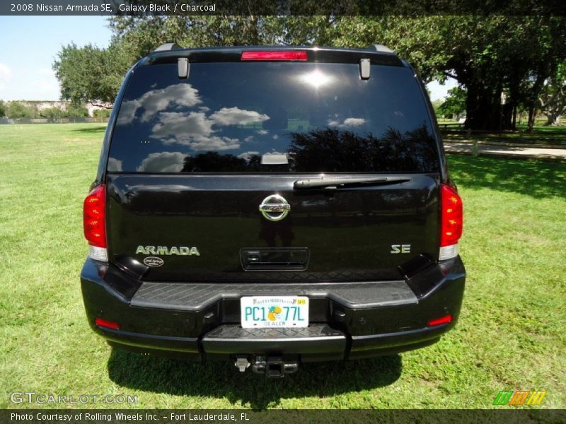 Galaxy Black / Charcoal 2008 Nissan Armada SE