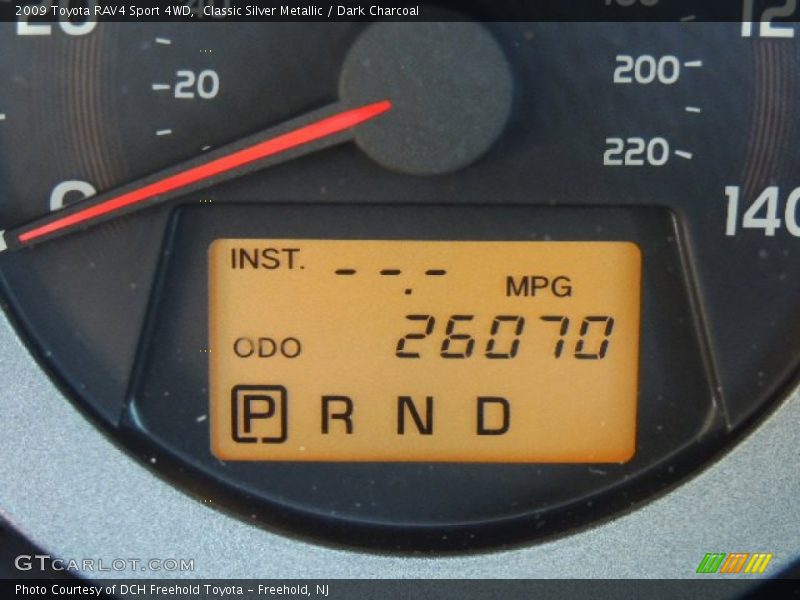 Classic Silver Metallic / Dark Charcoal 2009 Toyota RAV4 Sport 4WD