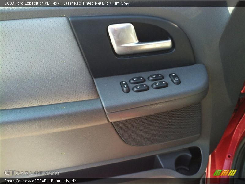 Laser Red Tinted Metallic / Flint Grey 2003 Ford Expedition XLT 4x4