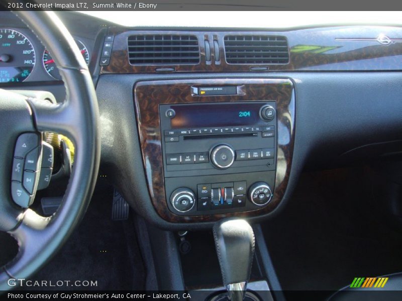 Summit White / Ebony 2012 Chevrolet Impala LTZ