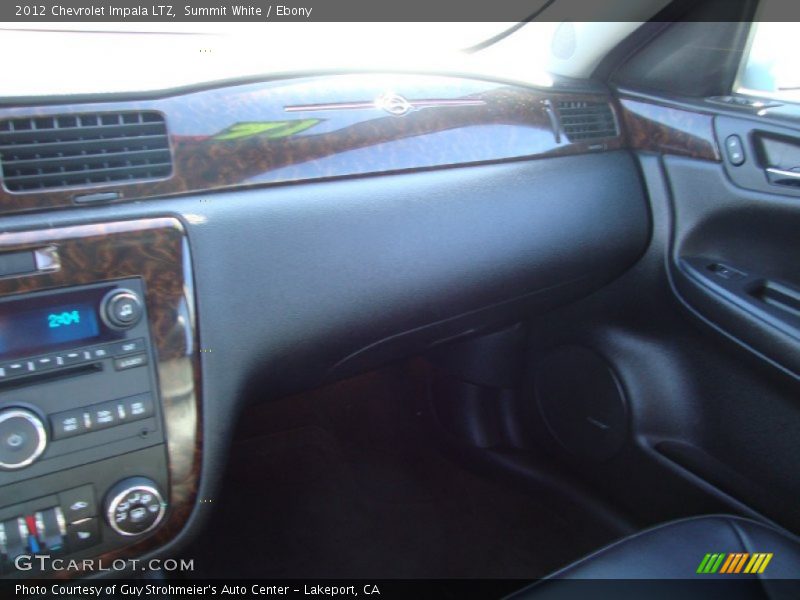 Summit White / Ebony 2012 Chevrolet Impala LTZ