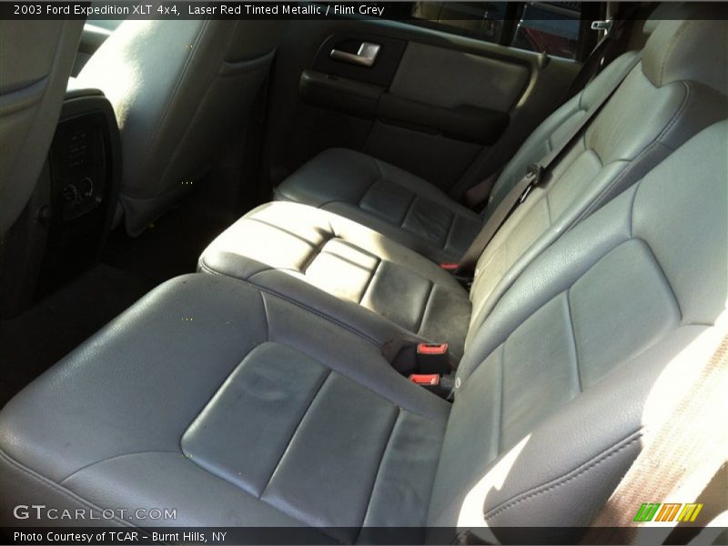 Laser Red Tinted Metallic / Flint Grey 2003 Ford Expedition XLT 4x4