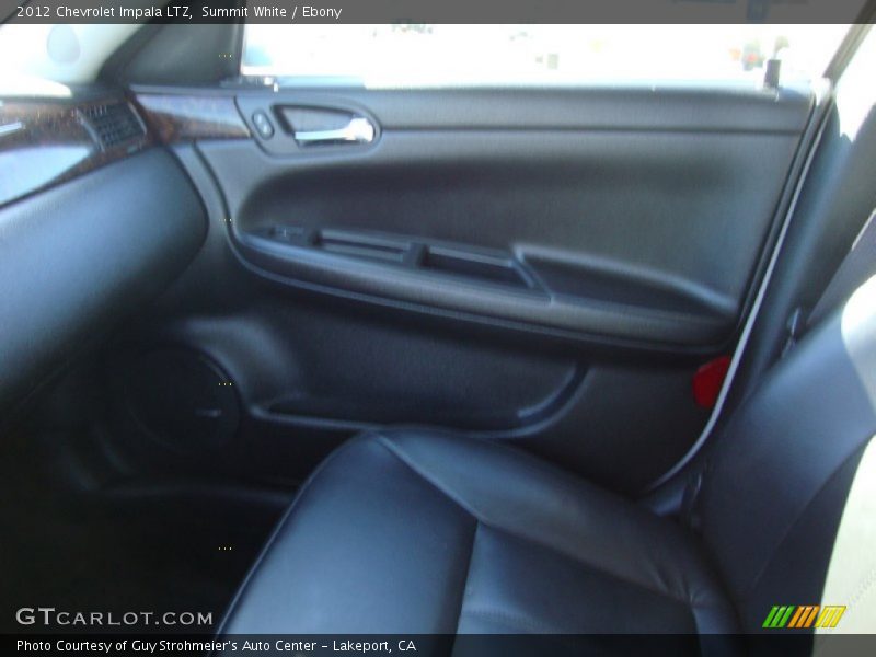 Summit White / Ebony 2012 Chevrolet Impala LTZ