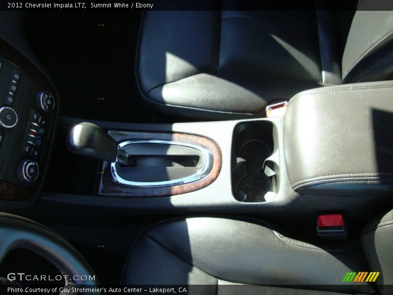 Summit White / Ebony 2012 Chevrolet Impala LTZ