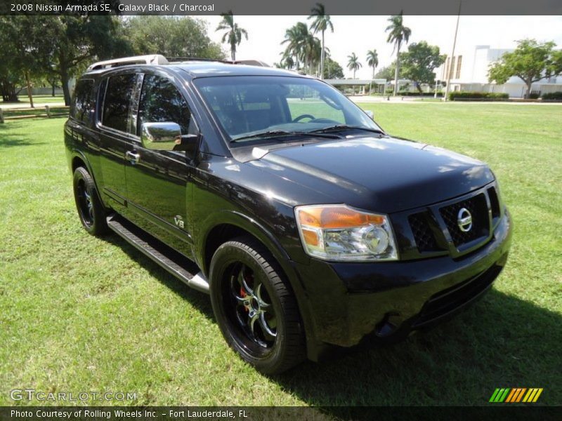 Galaxy Black / Charcoal 2008 Nissan Armada SE