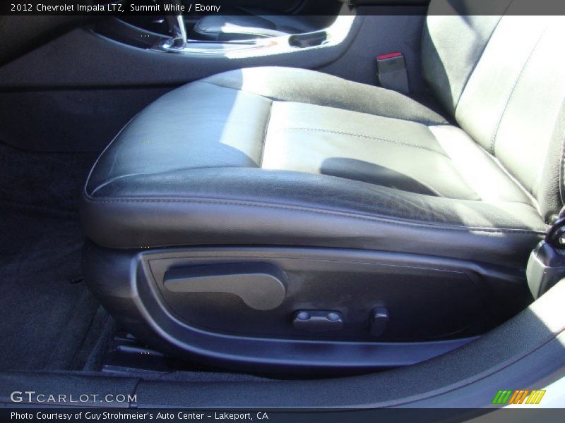 Summit White / Ebony 2012 Chevrolet Impala LTZ