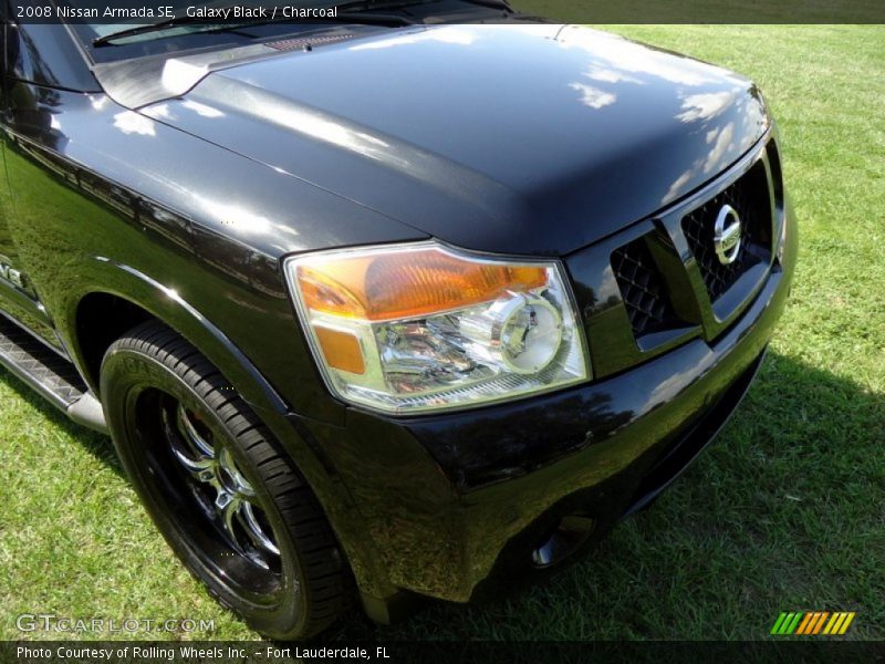 Galaxy Black / Charcoal 2008 Nissan Armada SE
