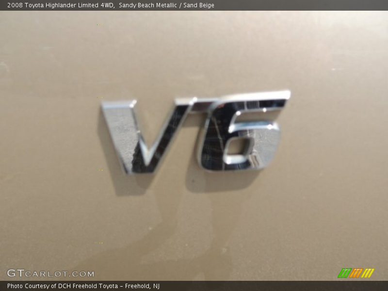 Sandy Beach Metallic / Sand Beige 2008 Toyota Highlander Limited 4WD
