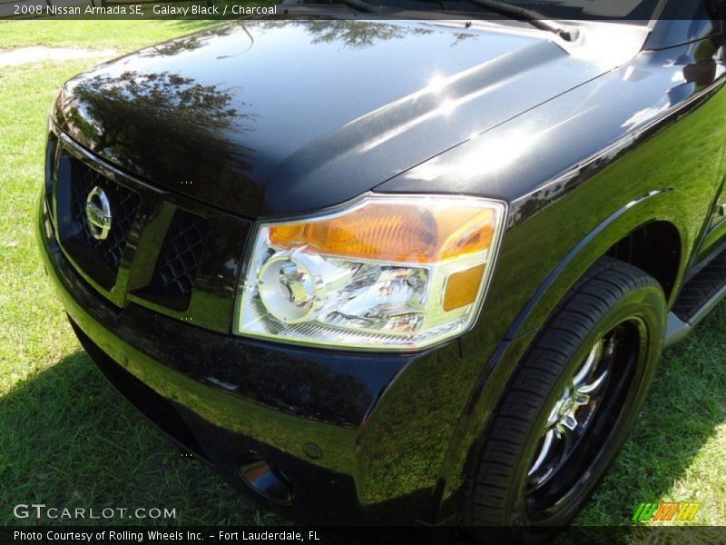 Galaxy Black / Charcoal 2008 Nissan Armada SE