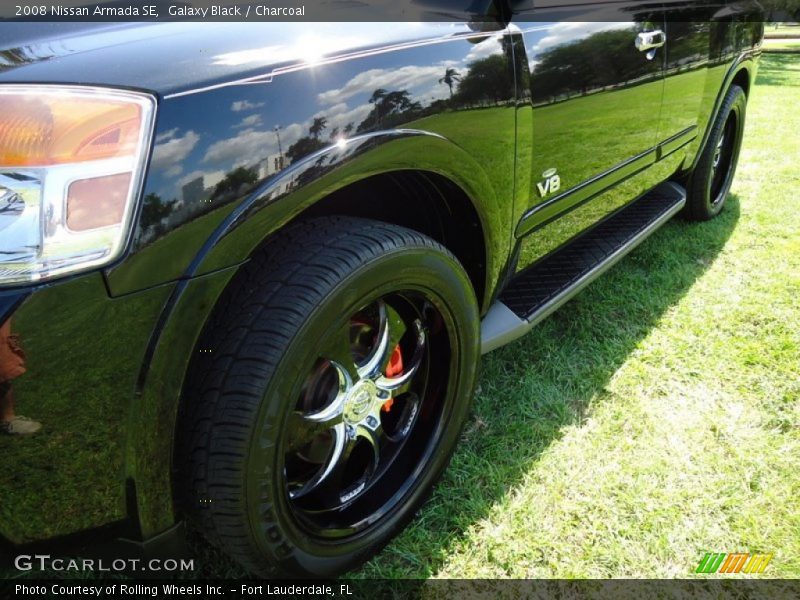 Galaxy Black / Charcoal 2008 Nissan Armada SE