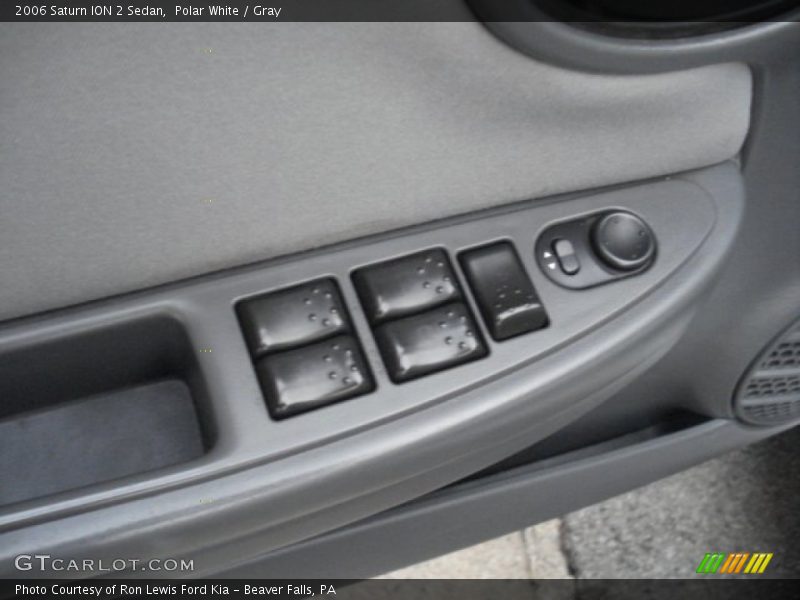 Polar White / Gray 2006 Saturn ION 2 Sedan