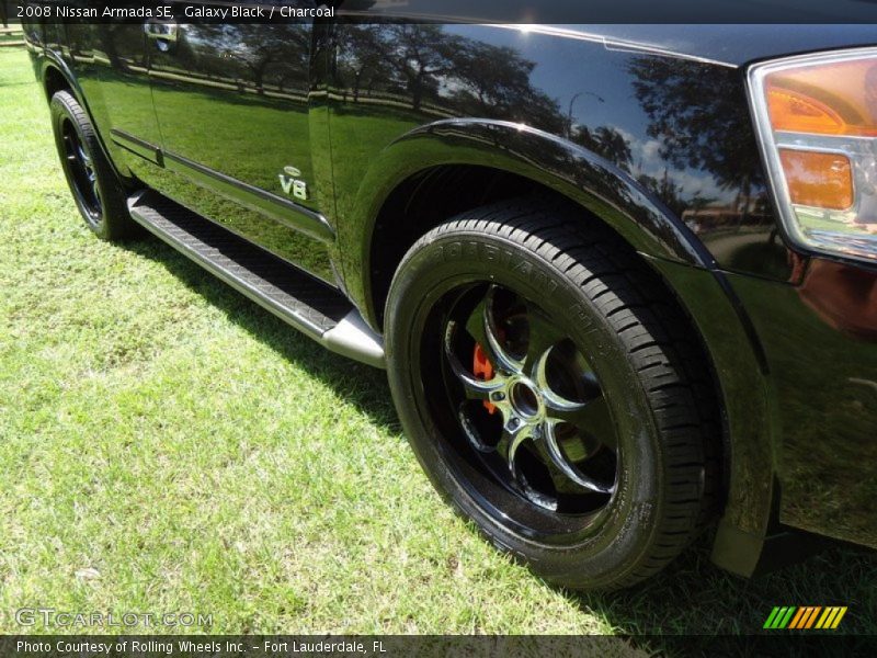 Galaxy Black / Charcoal 2008 Nissan Armada SE