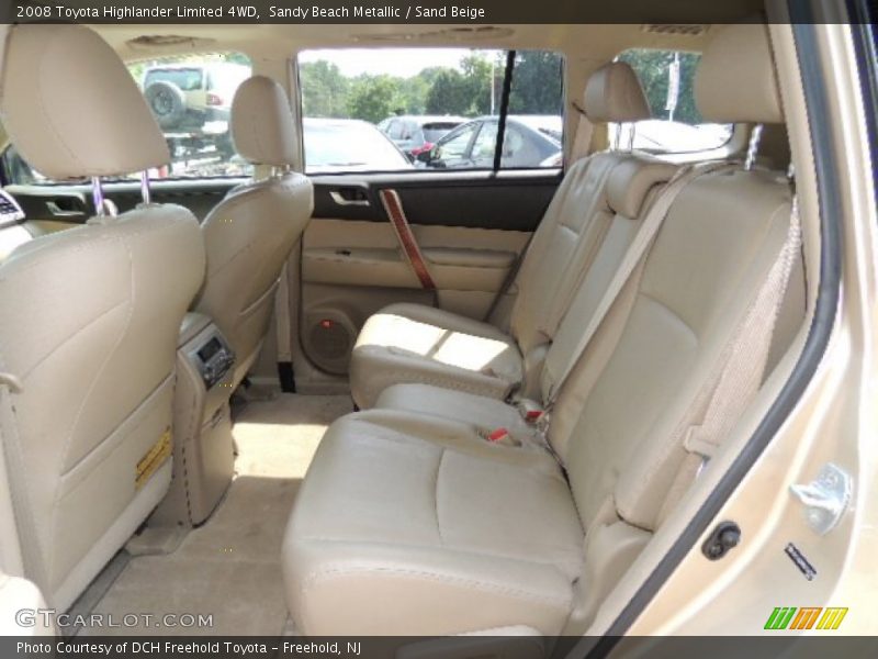 Sandy Beach Metallic / Sand Beige 2008 Toyota Highlander Limited 4WD