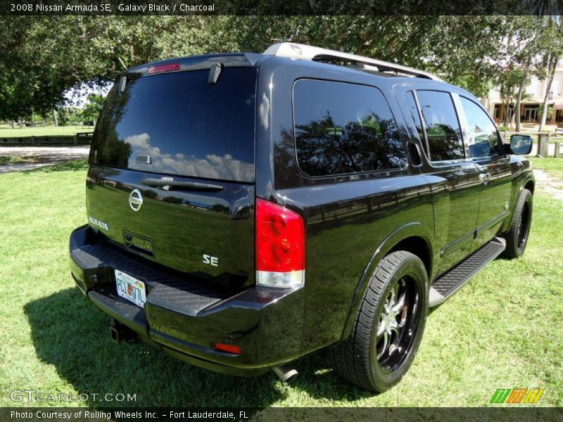 Galaxy Black / Charcoal 2008 Nissan Armada SE