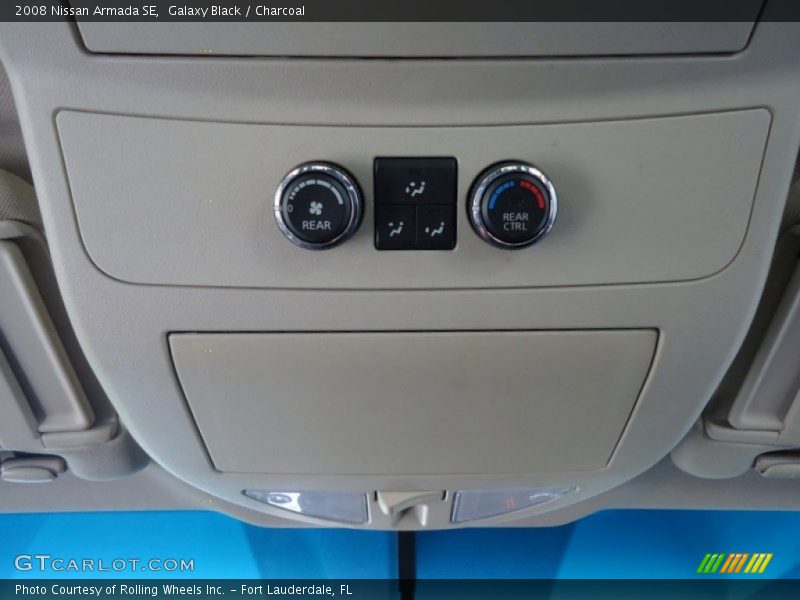 Galaxy Black / Charcoal 2008 Nissan Armada SE