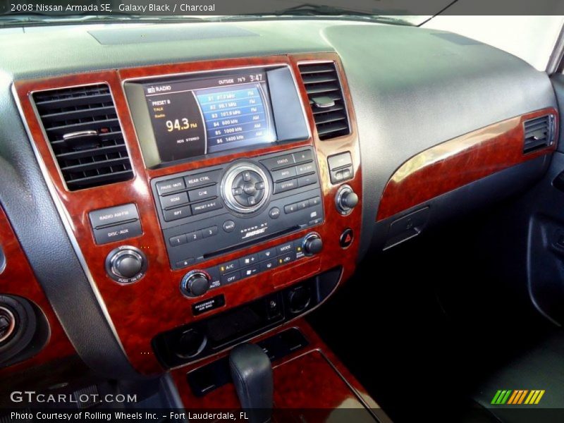 Galaxy Black / Charcoal 2008 Nissan Armada SE