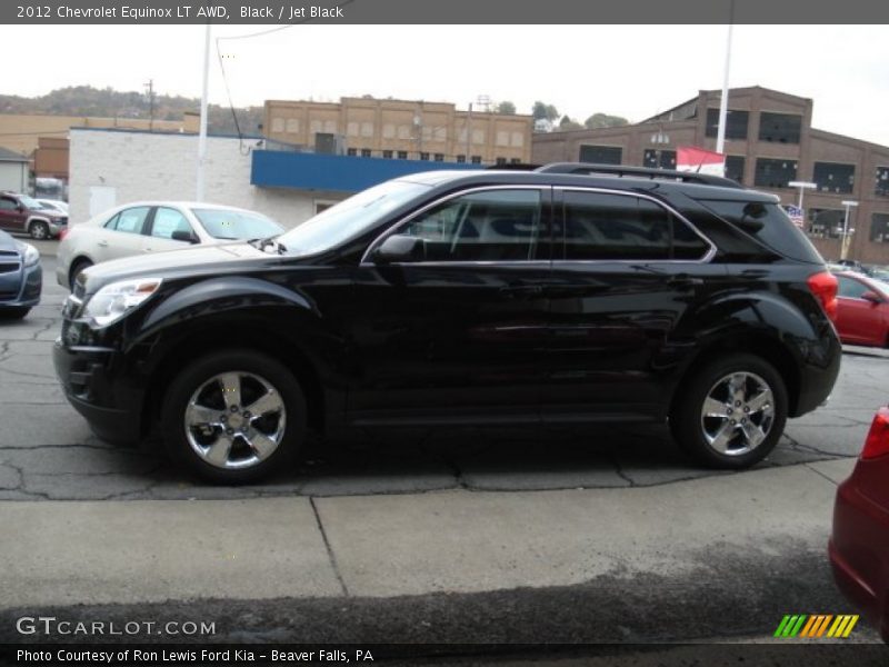 Black / Jet Black 2012 Chevrolet Equinox LT AWD