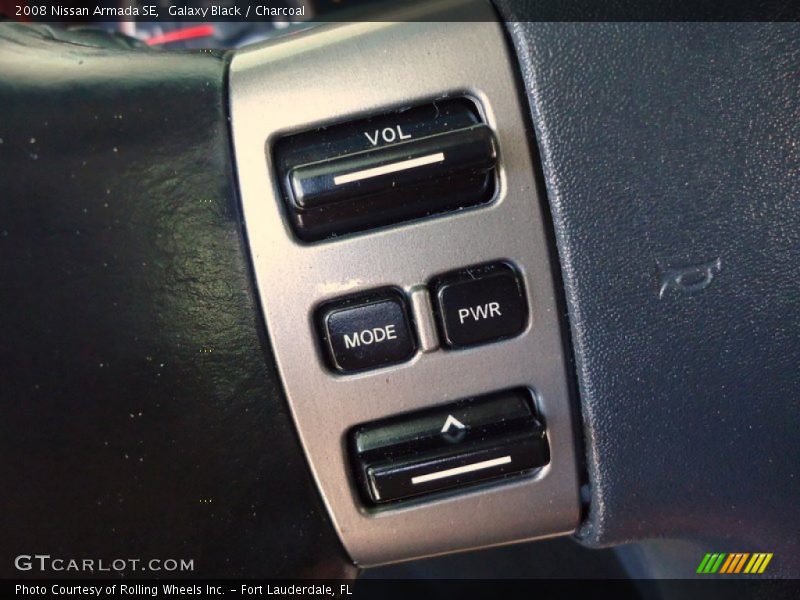 Galaxy Black / Charcoal 2008 Nissan Armada SE