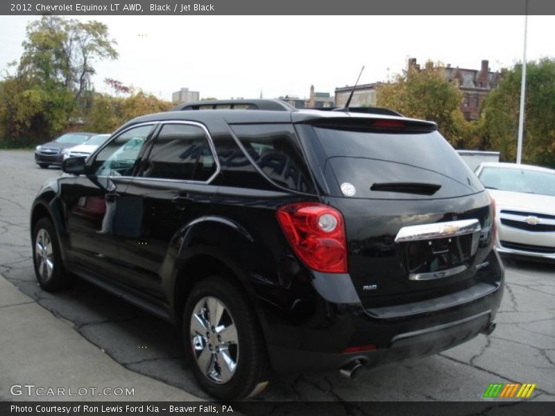 Black / Jet Black 2012 Chevrolet Equinox LT AWD