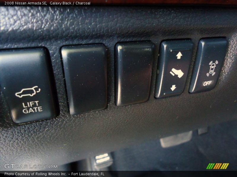 Galaxy Black / Charcoal 2008 Nissan Armada SE