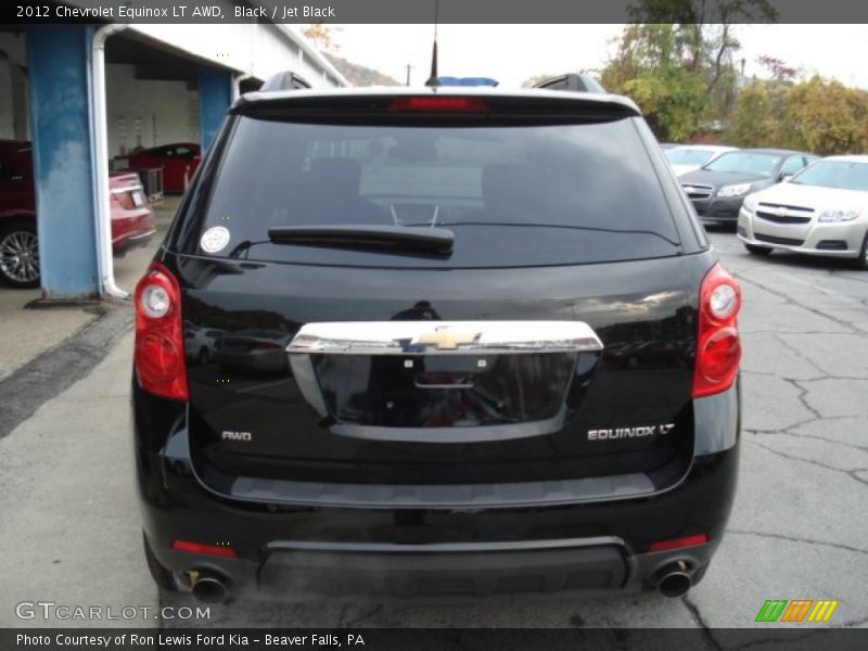 Black / Jet Black 2012 Chevrolet Equinox LT AWD