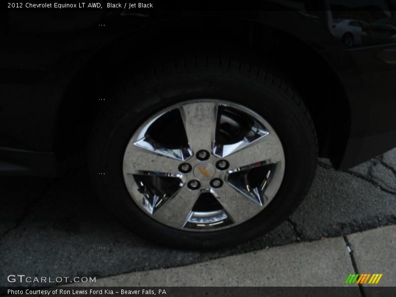 Black / Jet Black 2012 Chevrolet Equinox LT AWD