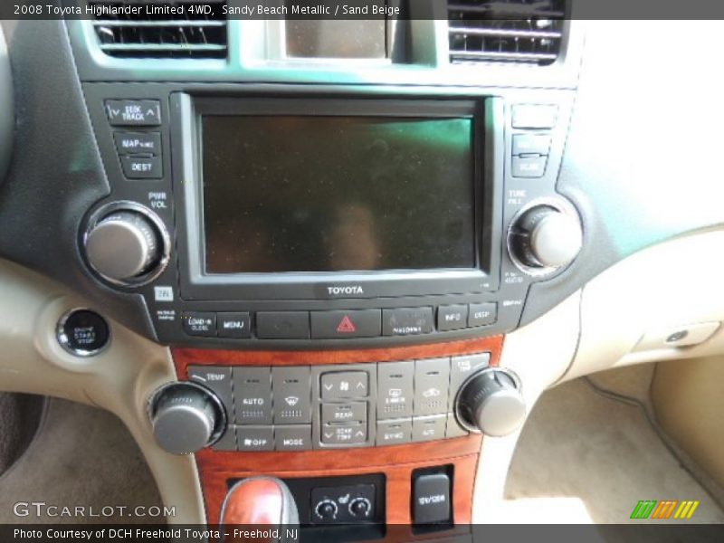 Sandy Beach Metallic / Sand Beige 2008 Toyota Highlander Limited 4WD