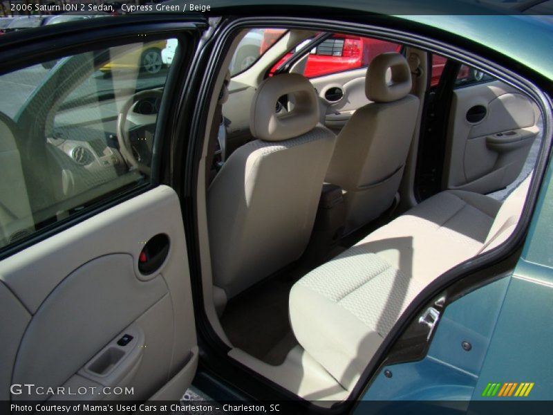 Cypress Green / Beige 2006 Saturn ION 2 Sedan