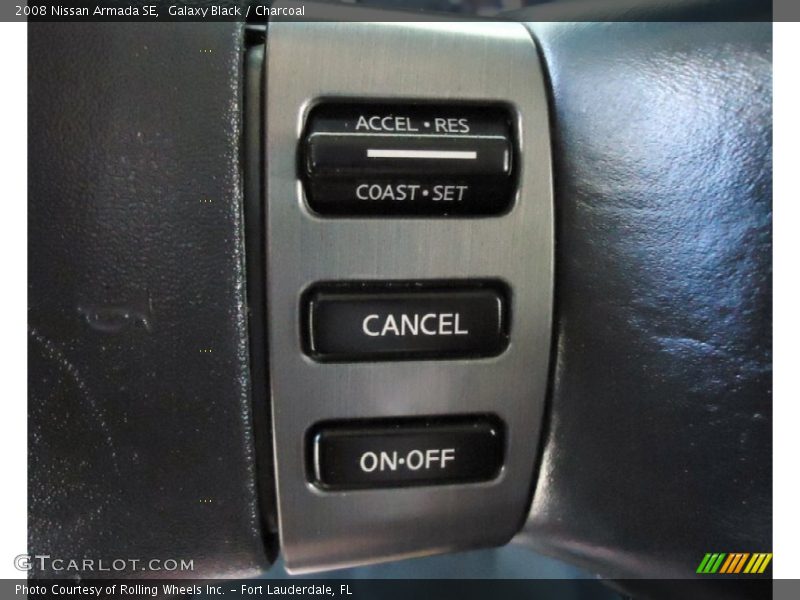 Galaxy Black / Charcoal 2008 Nissan Armada SE