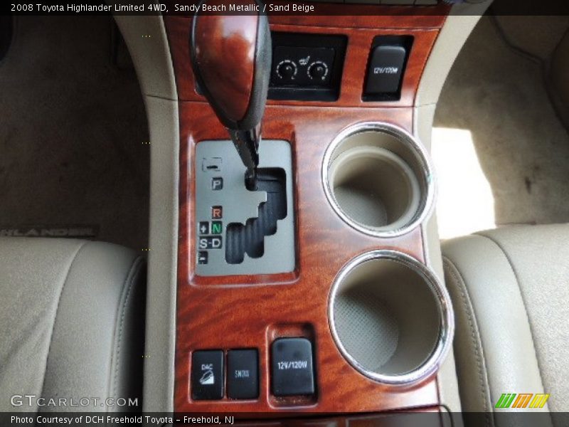 Sandy Beach Metallic / Sand Beige 2008 Toyota Highlander Limited 4WD