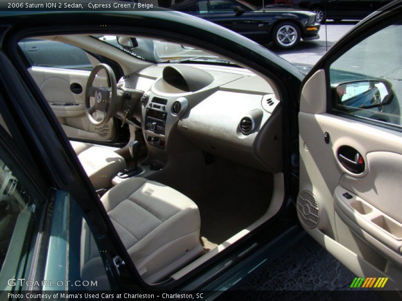 Cypress Green / Beige 2006 Saturn ION 2 Sedan