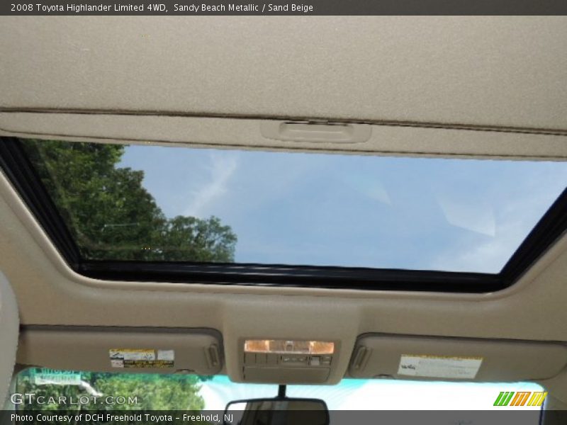 Sandy Beach Metallic / Sand Beige 2008 Toyota Highlander Limited 4WD