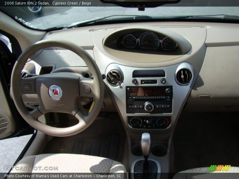 Cypress Green / Beige 2006 Saturn ION 2 Sedan