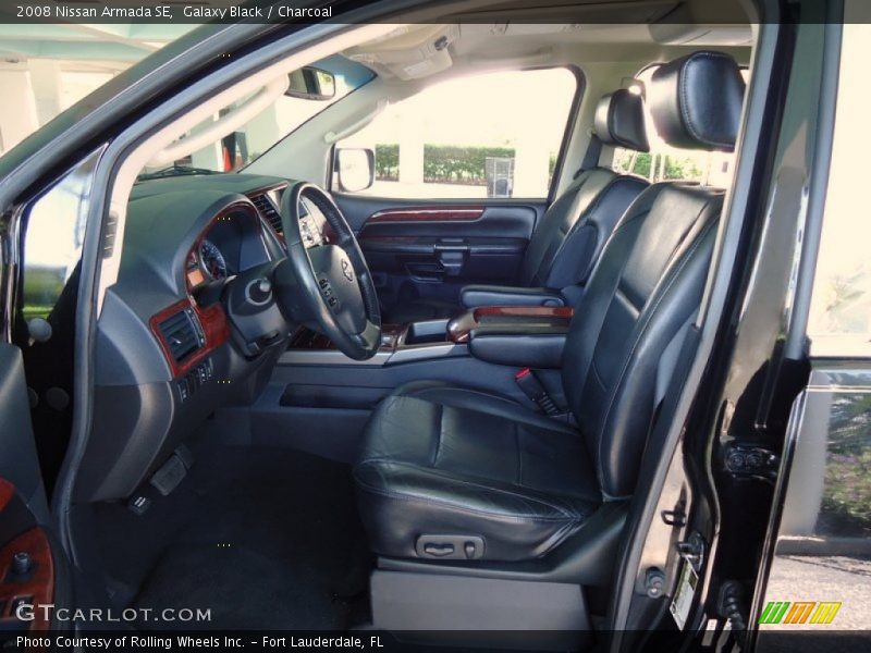 Galaxy Black / Charcoal 2008 Nissan Armada SE