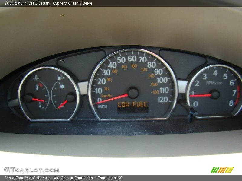 Cypress Green / Beige 2006 Saturn ION 2 Sedan